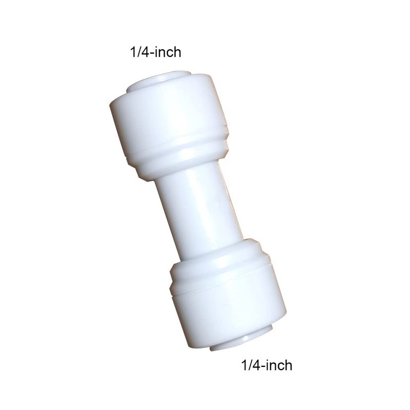 YZMSZ 1/4 inch O.D. Tube Straight Union Quick Connect fittings RO Water Filters set of 10. - Image 2